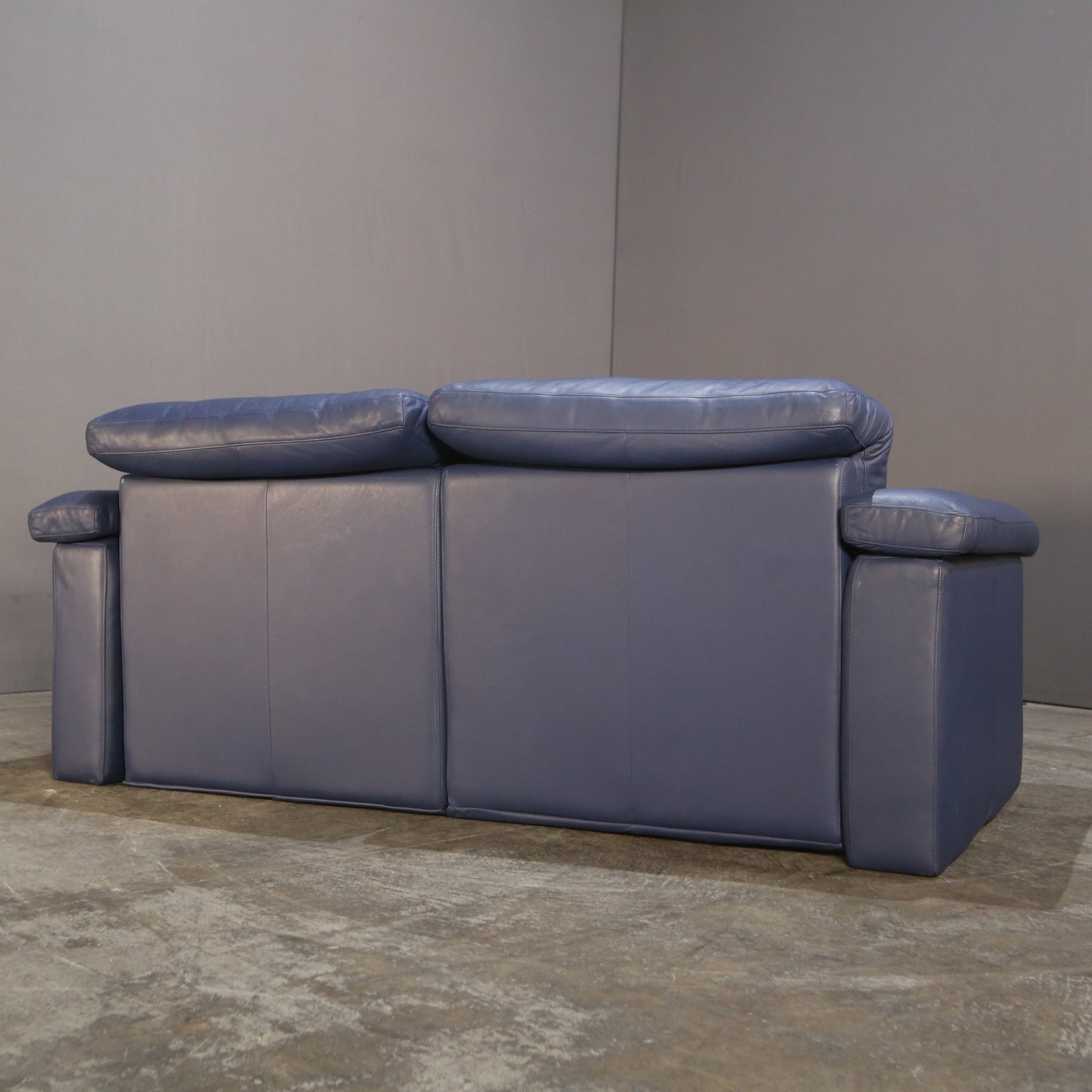 Vintage Two Seater Leather Sofa by Rolf Benz @ REHAUS