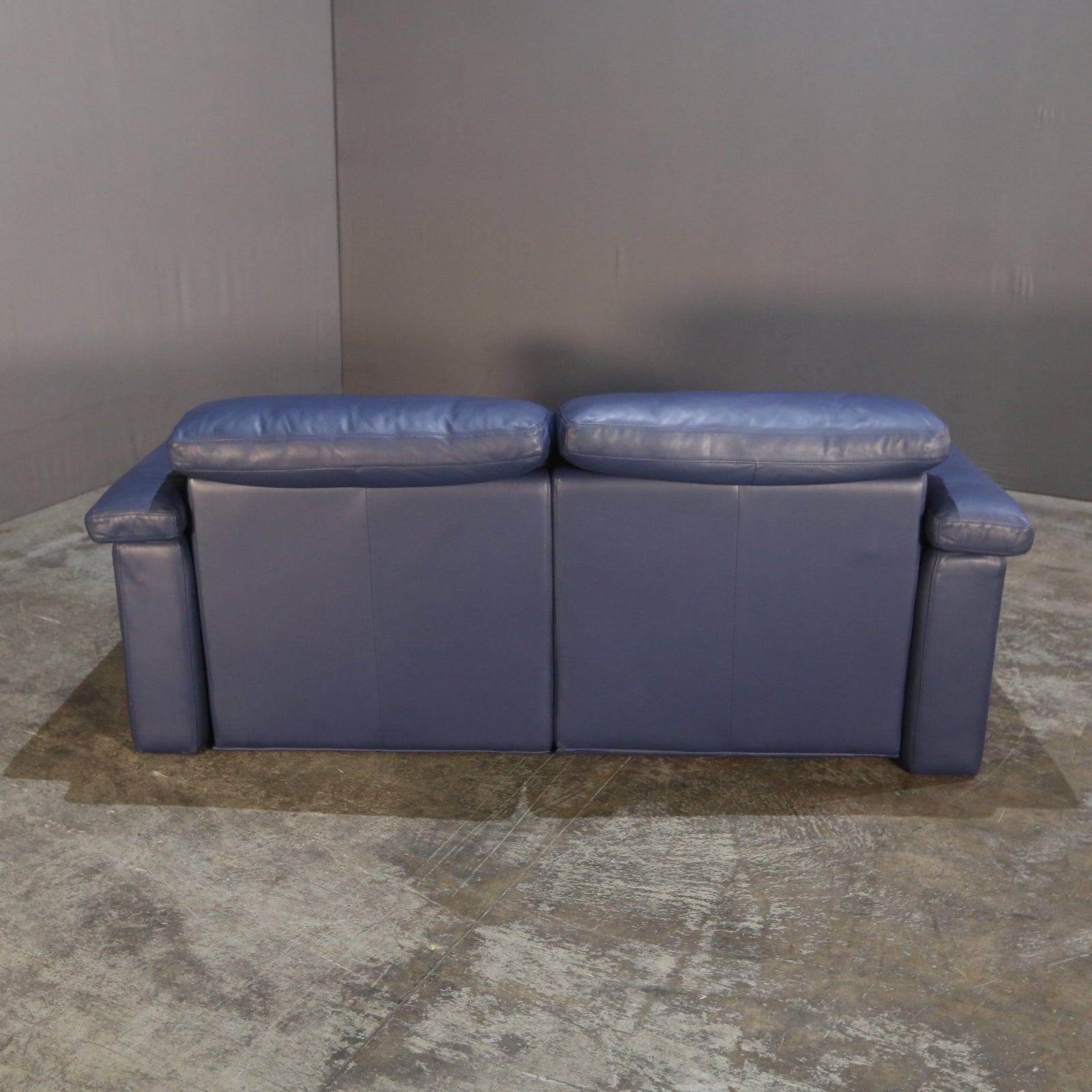 Vintage Two Seater Leather Sofa by Rolf Benz @ REHAUS