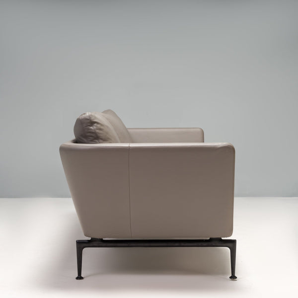Vitra by Antonio Citterio Grey Leather Suita Three - Seat Sofa, 2021 - REHAUS - Antonio Citterio