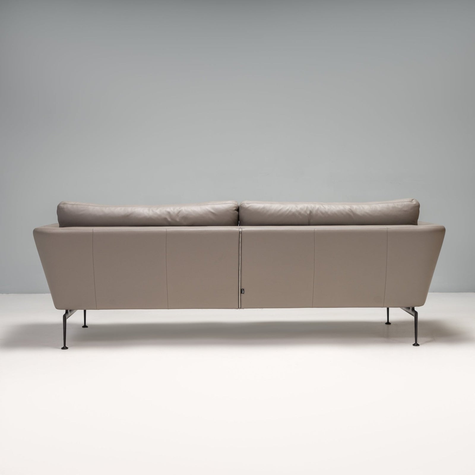 Vitra by Antonio Citterio Grey Leather Suita Three - Seat Sofa, 2021 - REHAUS - Antonio Citterio