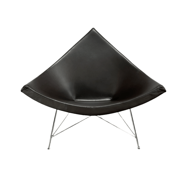 Vitra Coconut Leather Chair by George Nelson @ REHAUS