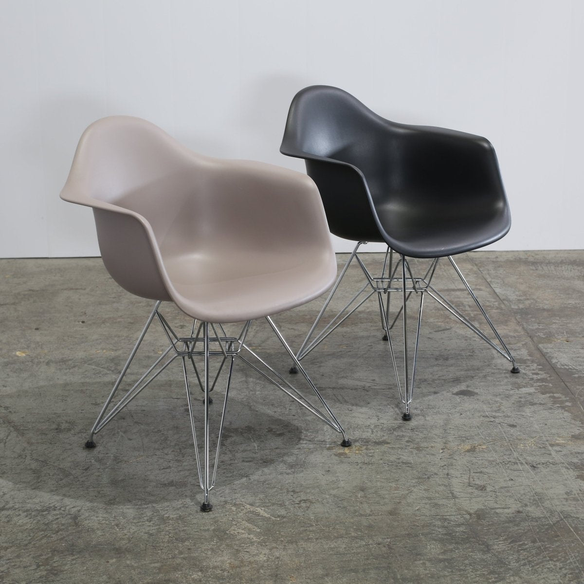 Vitra DAR Eames Plastic Armchairs, Set of Two @ REHAUS