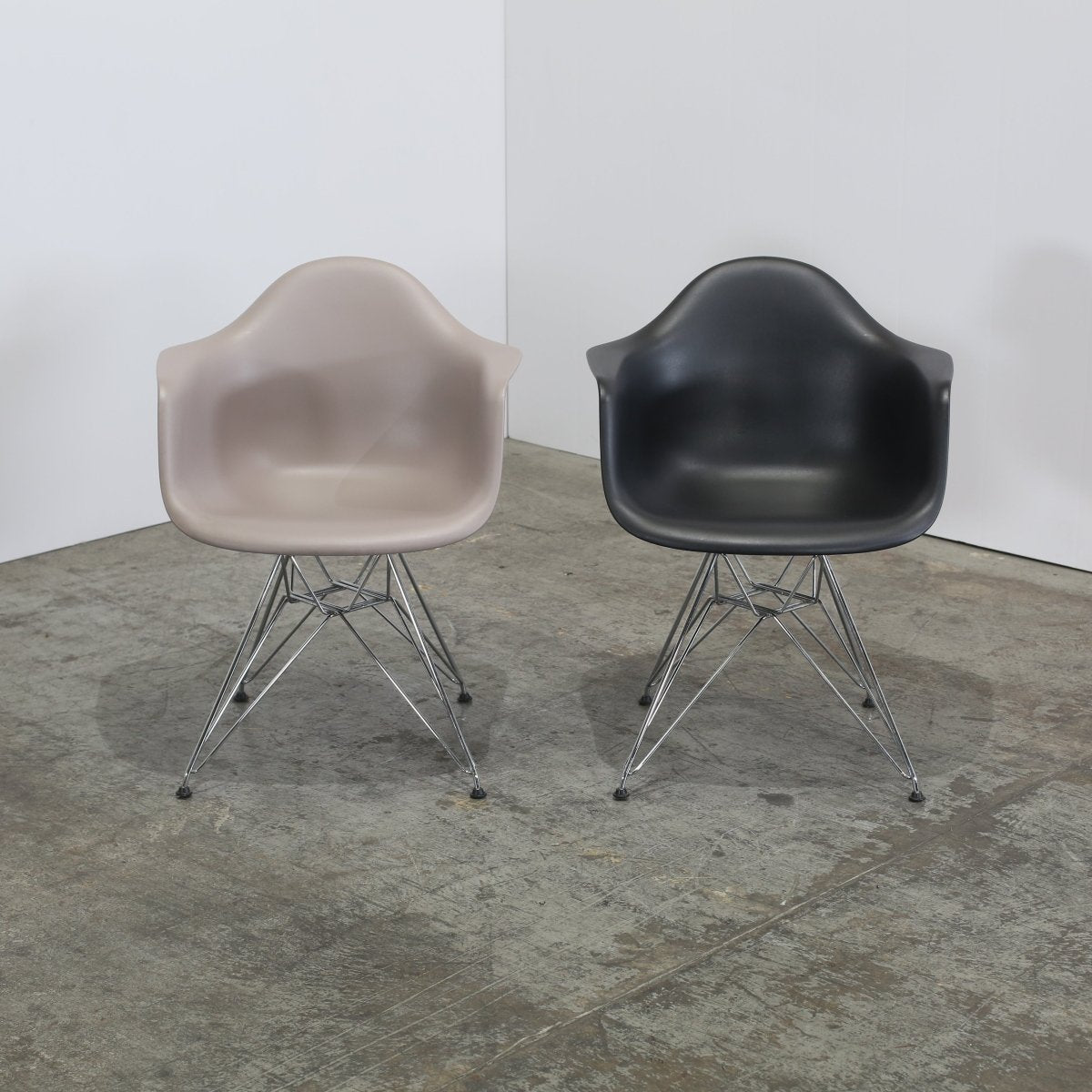 Vitra DAR Eames Plastic Armchairs, Set of Two @ REHAUS