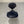 Vitra Eames DKR - 2 Bikini Chairs - In Navy Blue Premium Leather, Set of 6 @ REHAUS