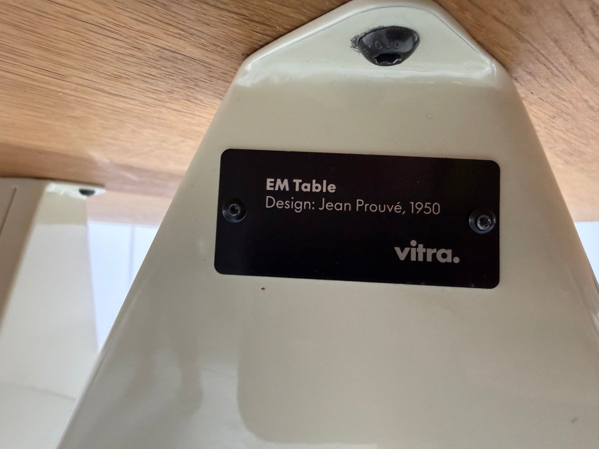 Vitra EM Table by Jean Prouvé @ REHAUS