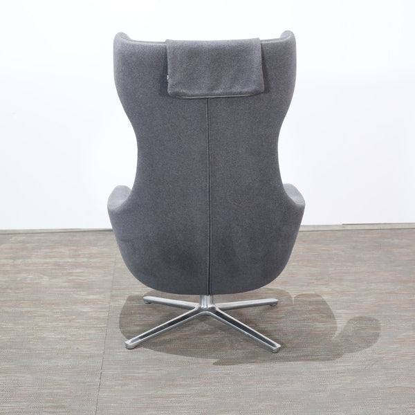Vitra Grand Repos Lounge Chair & Footstool by Antonio Citterio @ REHAUS