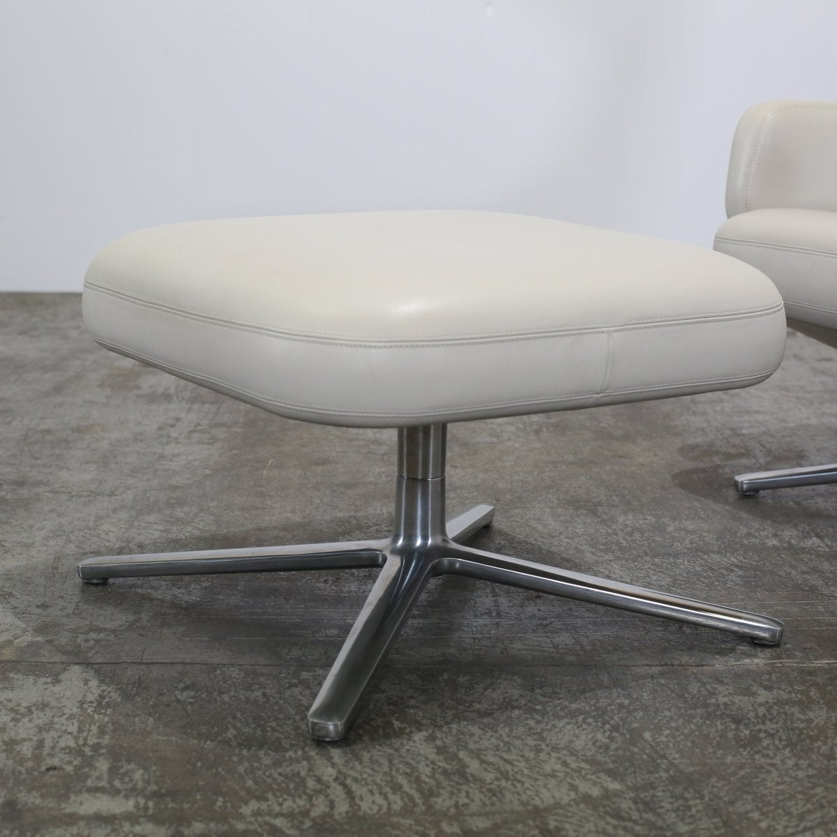 Vitra Grand Repos Lounge Chair & Footstool @ REHAUS