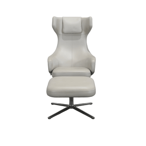 Vitra Grand Repos Lounge Chair & Footstool @ REHAUS