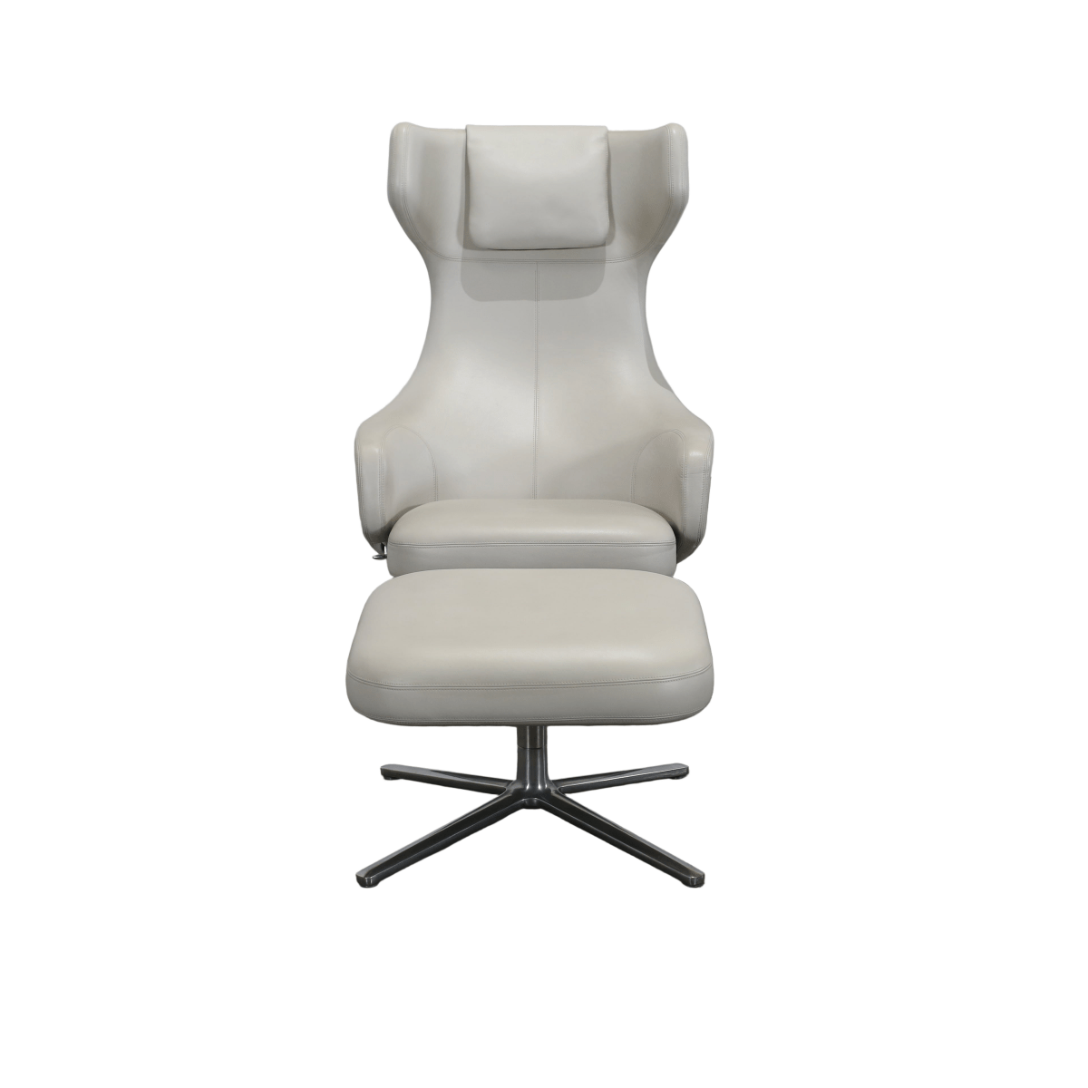 Vitra Grand Repos Lounge Chair & Footstool @ REHAUS