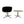 Vitra La Fonda Eames Chair & Marble Table - In Black Hopsack @ REHAUS