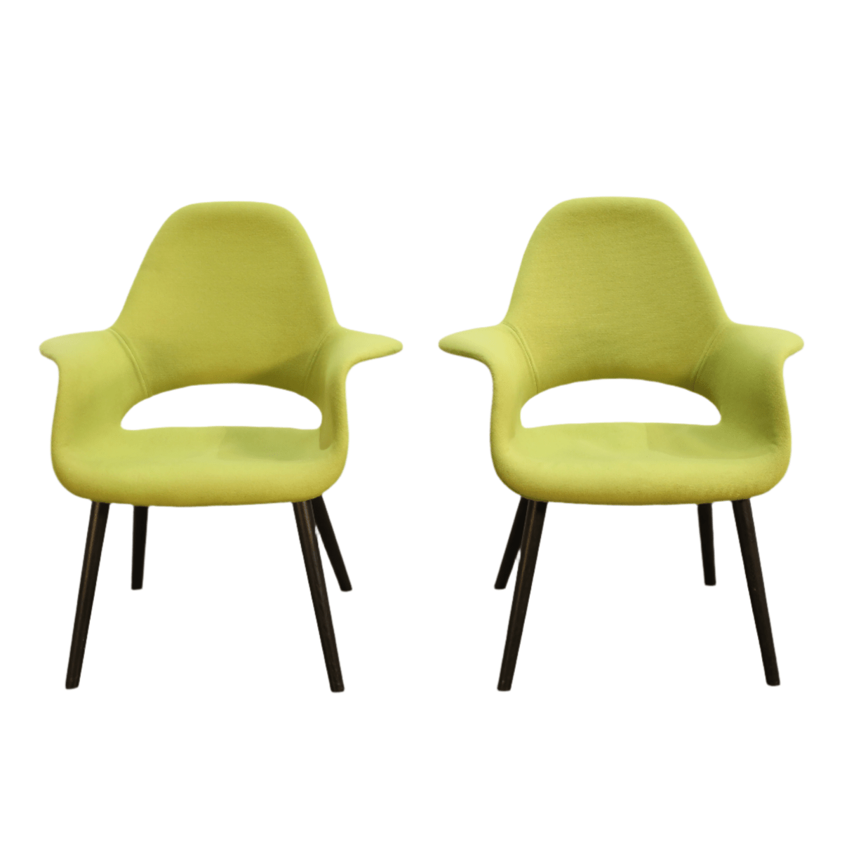 Vitra Organic Chair by Charles Eames & Eero Saarinen, Set of Two @ REHAUS