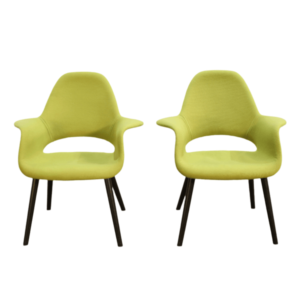 Vitra Organic Chair by Charles Eames & Eero Saarinen, Set of Two @ REHAUS