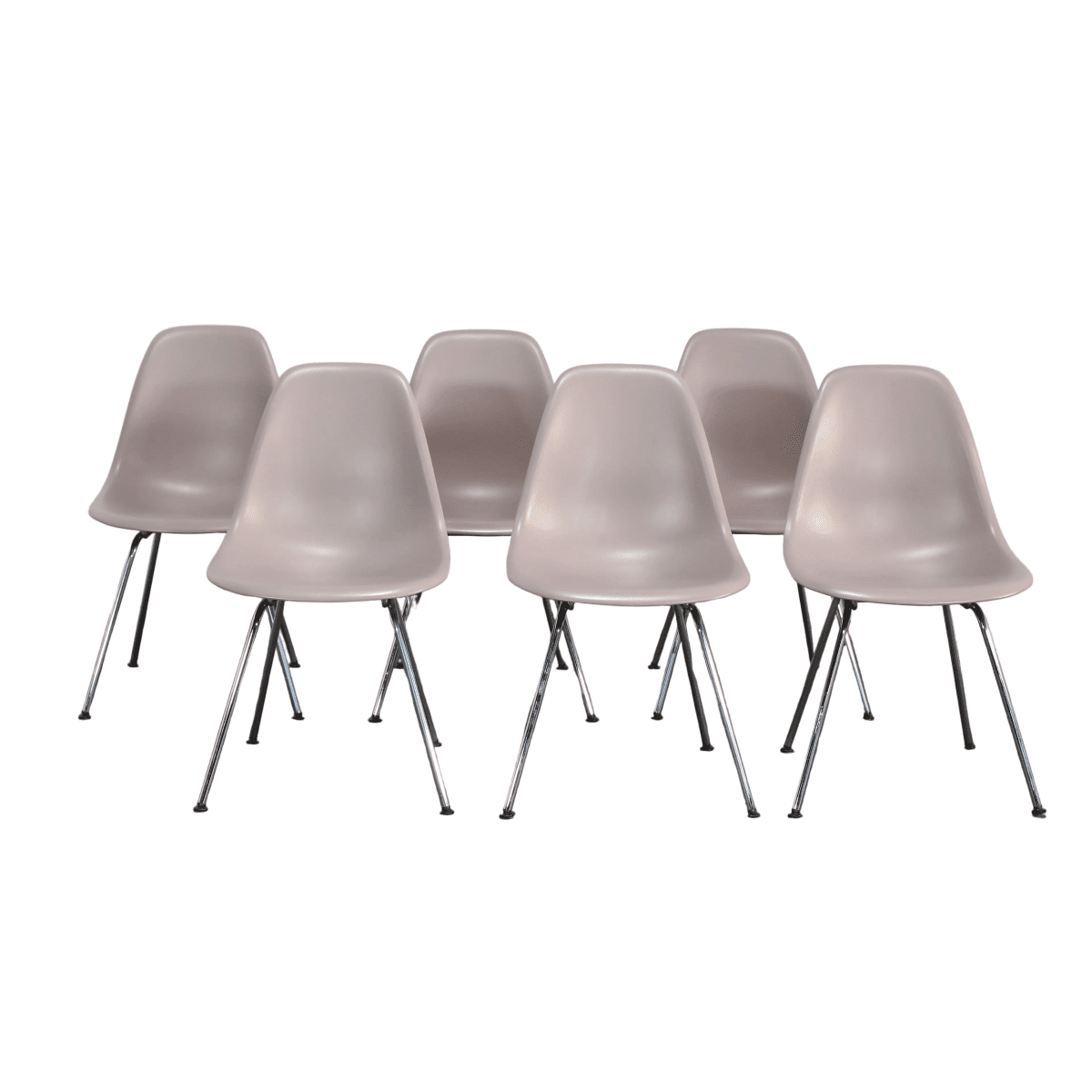 Vitra RE DSX Side Chairs by Eames, Set of Six @ REHAUS