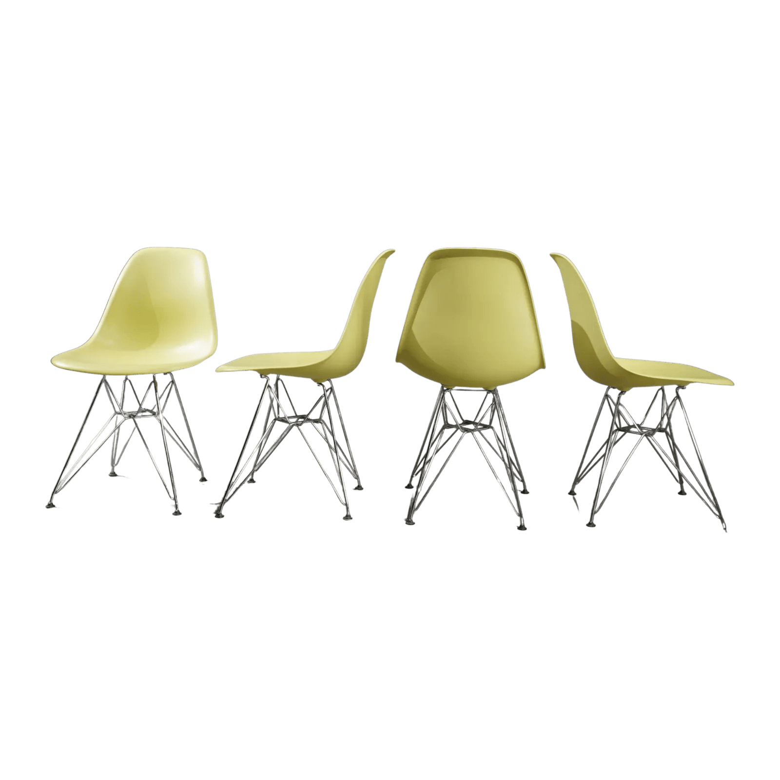 Vitra Yellow Chairs - REHAUS - Vitra