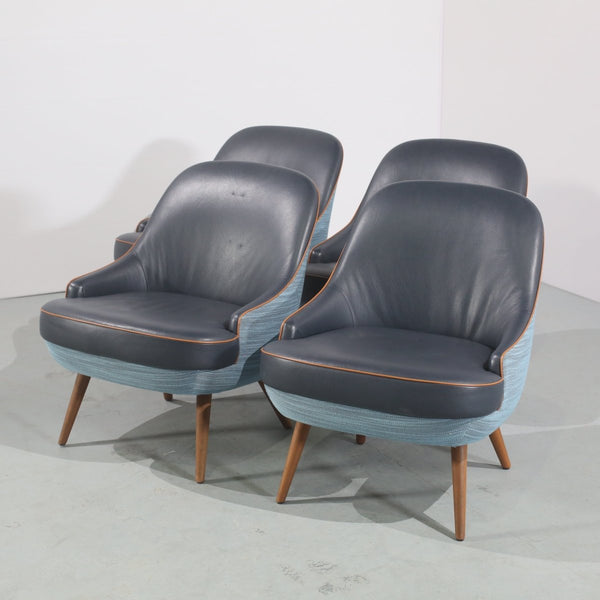 Walter Knoll 375 Armchairs, Set of Four @ REHAUS