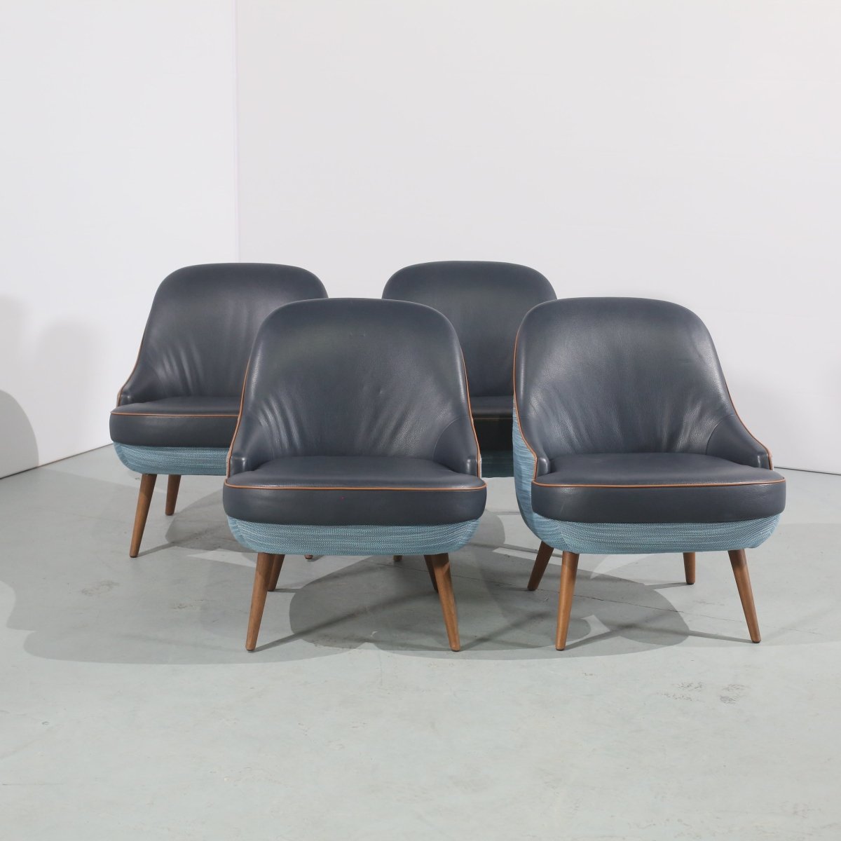 Walter Knoll 375 Armchairs, Set of Four @ REHAUS