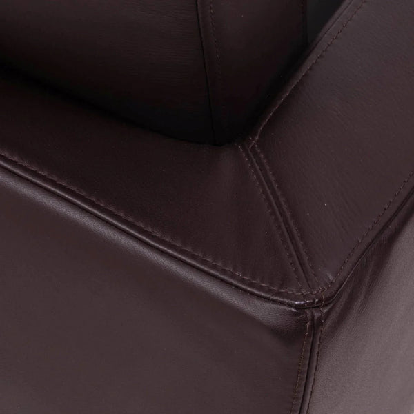 Walter Knoll Brown Leather Armchairs, Set of 2 - REHAUS - Walter Knoll