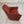 Walter Knoll Foster 521.10 Armchair - In Oxblood Velvet & Leather @ REHAUS