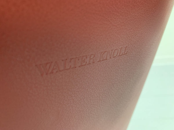 Walter Knoll Foster 521.10 Armchair - In Oxblood Velvet & Leather @ REHAUS