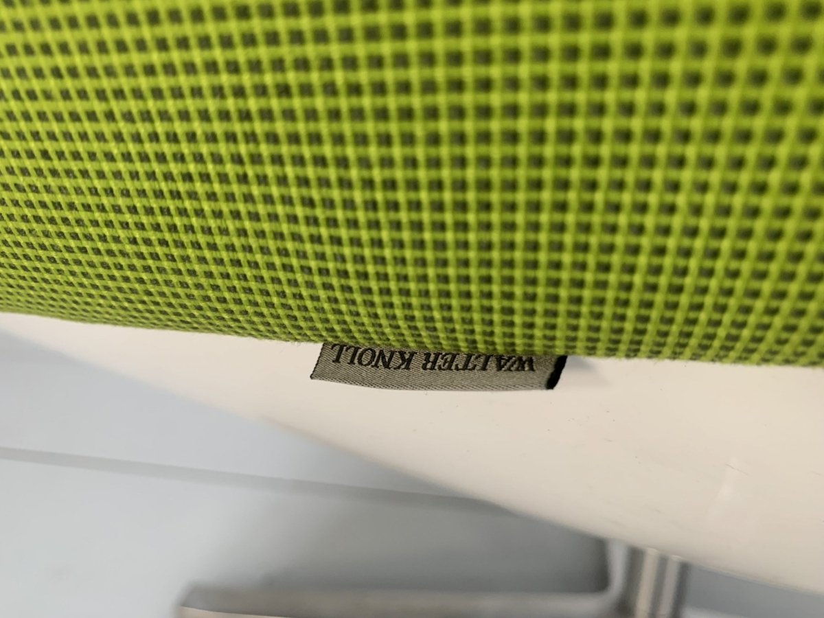 Walter Knoll Turtle Armchair - In Lime Green Fabric @ REHAUS