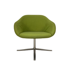 Walter Knoll Turtle Armchair - In Lime Green Fabric @ REHAUS