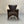 Woven Leather Armchair & Footstool - In Brown Leather @ REHAUS