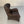 Woven Leather Armchair & Footstool - In Brown Leather @ REHAUS