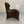 Woven Leather Armchair & Footstool - In Brown Leather @ REHAUS