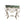 Wrought Steel Variegated Marble Top Console Table, Manner of Gilbert Poillerat @ REHAUS