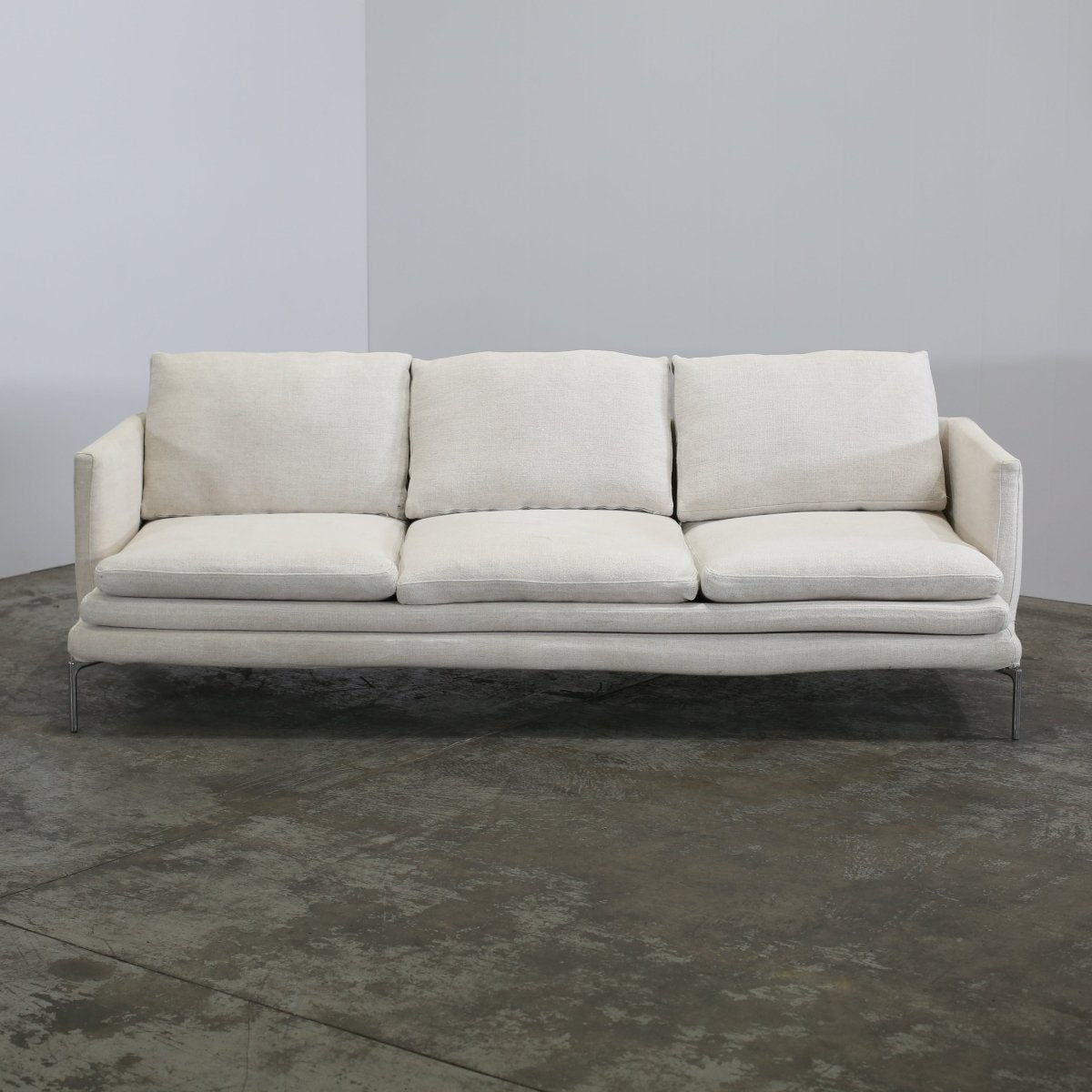 Zanotta William Three Seater Sofa by Damian Williamson @ REHAUS